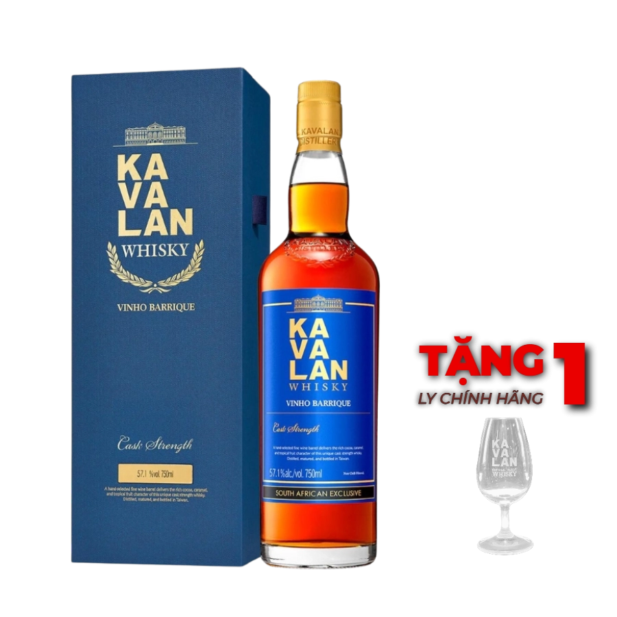 Rượu Whisky Kavalan Solist Vinho Barrique Cask Strength